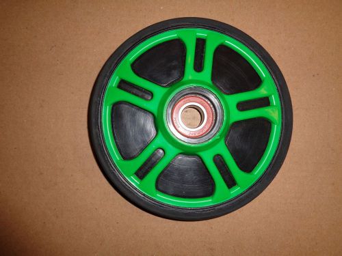New genuine arctic cat 7.12&#034; x .787&#034; green idler wheel for sleds in the 2000s