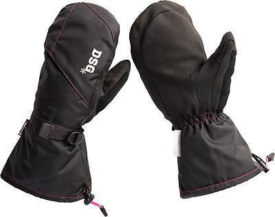 Divas snowgear craze womens mittens black large lg 97299