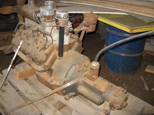 Ford flathead v8-60 complet motor and transmission