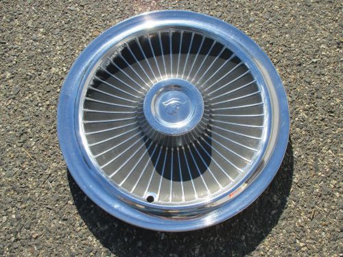 One 1965 mercury montclair colony park marauder hubcap wheel cover