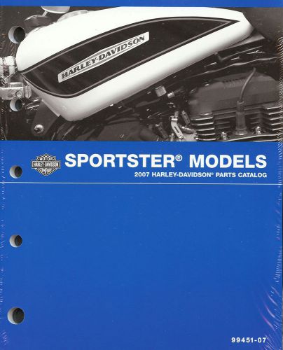 2007 harley-davidson sportster parts catalog manual --xl 883-1200-xl50