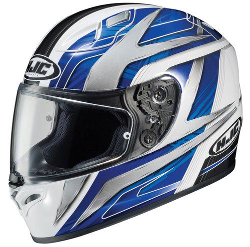 New hjc fg-17 ace full-face adult helmet, mc-2/blue/white, 3xl/xxxl