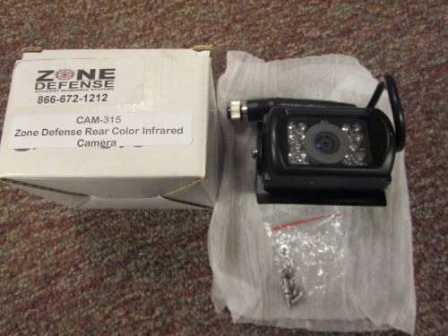 New zone defense rear b/w color infrared camera cam315 black day/night