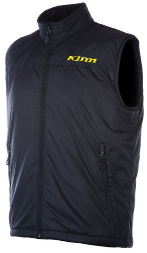 Klim mens black torque snowmobile mid-layer vest snocross snow