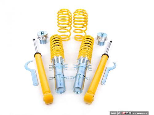 Vw jetta street-line coilover kit fixed damping mk4 jetta golf brand new 2.25in