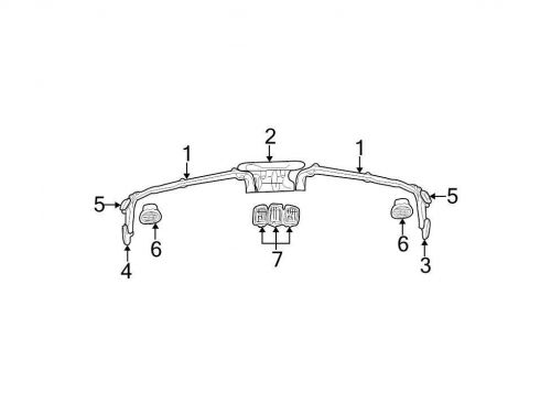 Chrysler oem chrysler dashboard air vent 0sc95zj8aa image 6