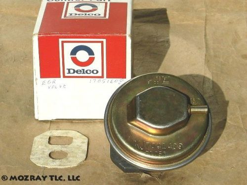 Delco rochester egr valve camaro_corvette_nova chevy_gmc van g10-g25 lt 1974 nos