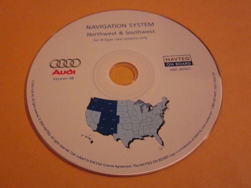 Audi a4 a6 a8 navigation system cd oem version 4b northwest &amp; southwest