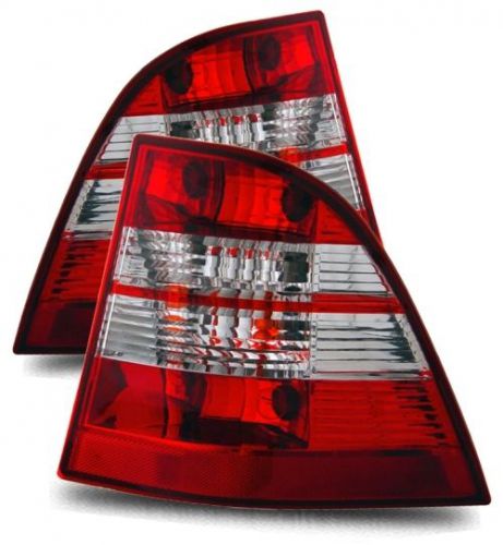 Fit 98-05 merceses benz w163 ml320 ml430 ml500 ml55 red clear tail lights lamps