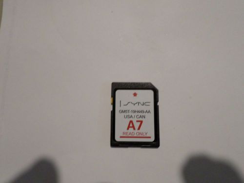Ford a7 navigation sd card
