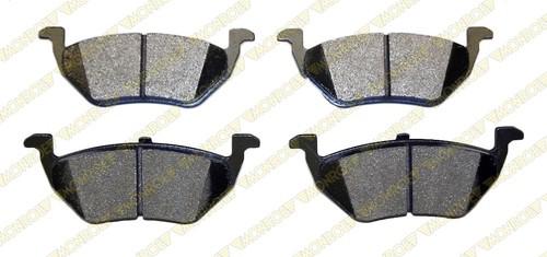 Monroe dx1055 brake pad or shoe, rear-monroe dynamics brake pad