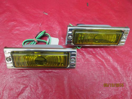 1947-53 chevy truck amber park lights 12 volt turn signal