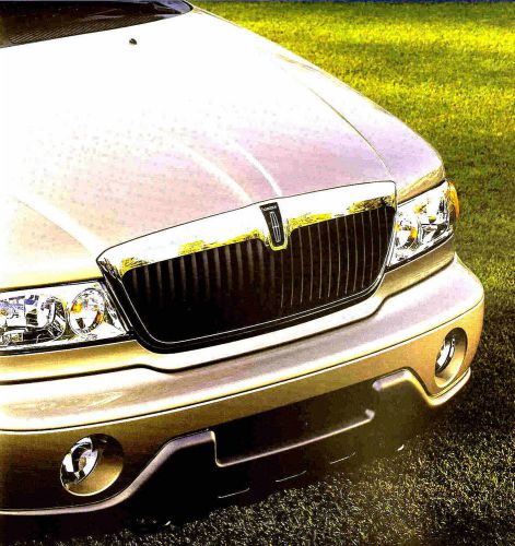 2001 lincoln navigator large deluxe brochure--navigator