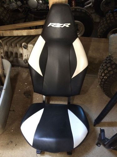 Polaris rzr 570 seat factory oem utv seats rzr570 with plastic base le blue fire