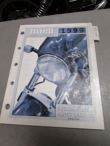 Oem harley-davidson buell parts catalog cyclone m2 99572-99y used