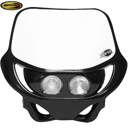 Acerbis dhh black headlight kawasaki kx 250f 450 2006-2012 kx250f kx450