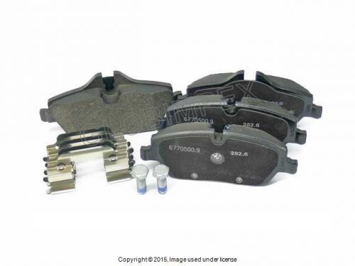 Mini r55 r56 front brake pad set genuine +warranty