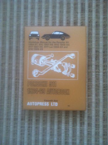 Great condition porsche 911 1964-69 autobook by kenneth ball autopress ltd