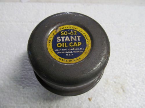 Vintage oil filler cap, stant so-62, for  ford , mercury, lincoln.