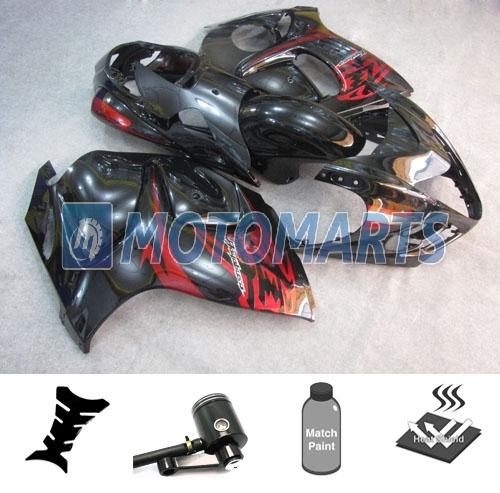 Bundle inj fairing with brake fluid pot for suzuki gsx1300r 08 09 10 11 2012 an