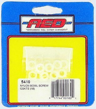 Aed holley carburetor reusable nylon fuel bowl washers