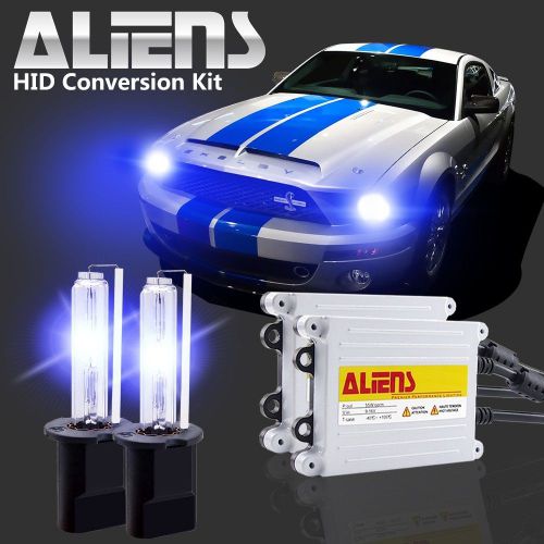 55w h3 slim ballasts xenon bulbs hid headlight conversion kit fog light 10k (l)