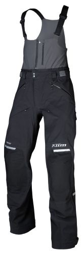 Klim mens black stealth snowmobile bibs pants snocross snow