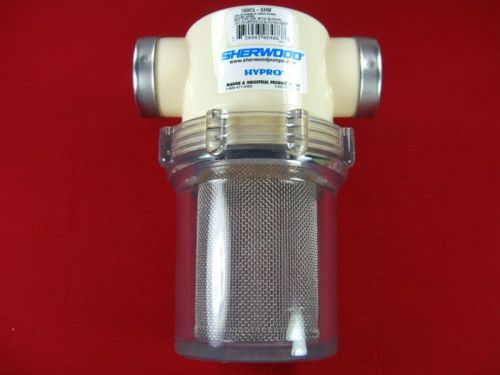 Raw water sea strainer 1&#034; sherwood 18005 18005-shw 1&#034;