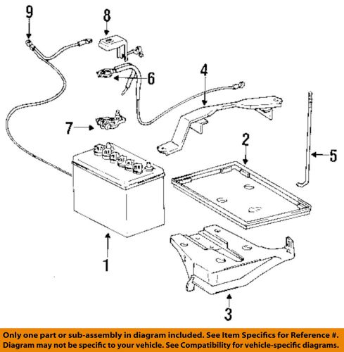 Toyota oem 1996 corolla battery-wiring harness 8212312250