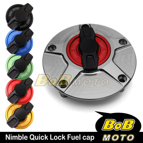 Cnc titanium quick lock gas fuel cap for mv agusta 989r brutale 2008-2013 09