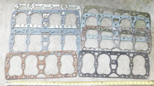Lot of 8 new cylinder head gaskets 1938-48 ford car truck v8 large water opening