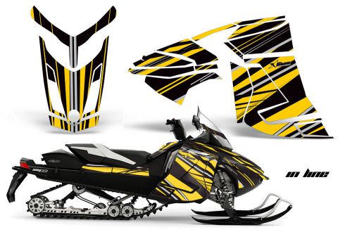 Amr racing skidoo rev-xr gsx summit kit snowmobile sled sticker wrap 2013 line y