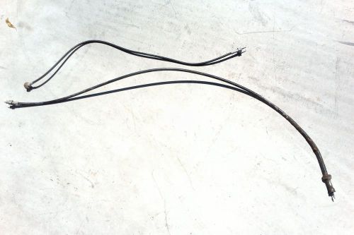 International scout ii rallye cruise control speedo cables ih oem original