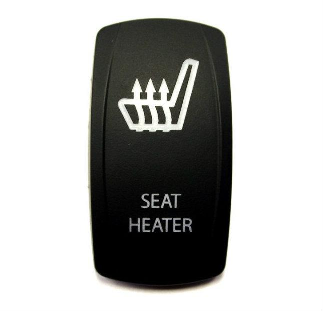 Arctic cat prowler golf cart truck 4x4 offroad back lit utv seat heater  switch 