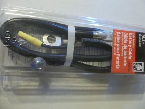 East penn 30&#034; 4 ga side terminal battery cable 00662 lcsb30 new