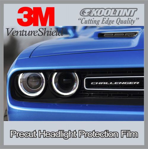 Headlight protection film by 3m 2015 2016 dodge challenger