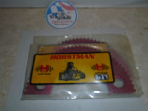 Vintage racing go kart nos horstman sprocket 72 tooth 35 chain cart part