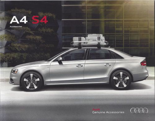 2015 audi a4 s4  31 page accessories brochure