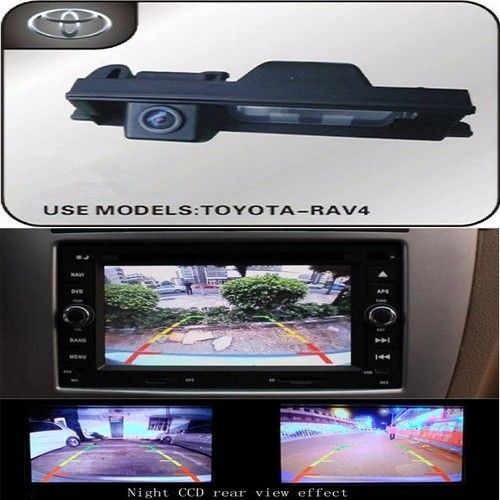 Ccd night vision hd rearview camera for toyota rav4