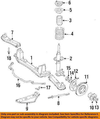 Nissan oem 84-88 200sx front brake-rotor 40206w1265