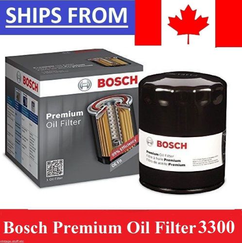 10x (ten) bosch 3300 premium filtech oil filters honda ford mazda benz