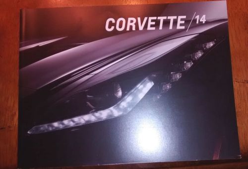 2014 corvette chevrolet  catalog, sales brochure