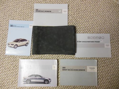 2005 volvo s40 owners manual owner&#039;s