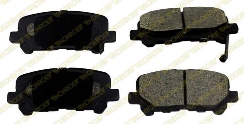 Monroe gx1281 brake pad or shoe, rear-monroe prosolution ceramic brake pad