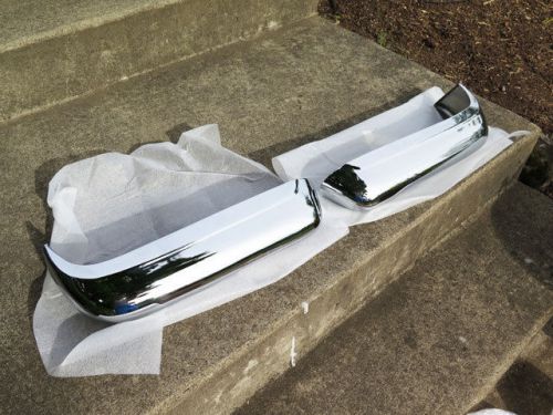 Rear chrome bumper - mercedes benz w113 230sl 250sl 280sl (pagoda 1964-71)