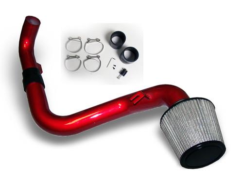 2006-2010 vw jetta gli golf gti 2.0t cold air intake + filter red 2007 2008 2009