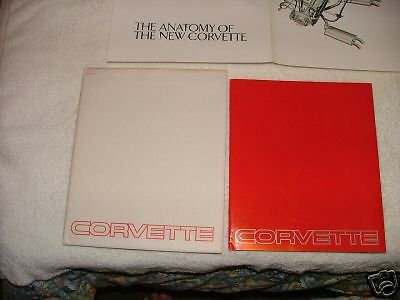 Corvette 1983 original dealer brochure  rare  sealed c4