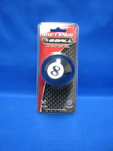 Pilot automotive 8 ball shift knob pm-2272 - fits stems from 5/16&#034; - 9/16&#034; - new