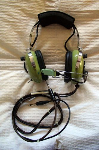 David clark h3330 headset with m4 mic and more