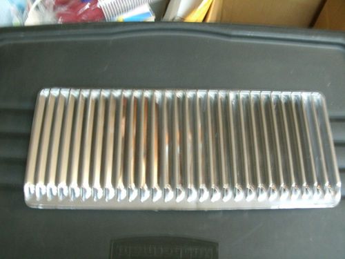 72 oldsmobile chrome hood louvers